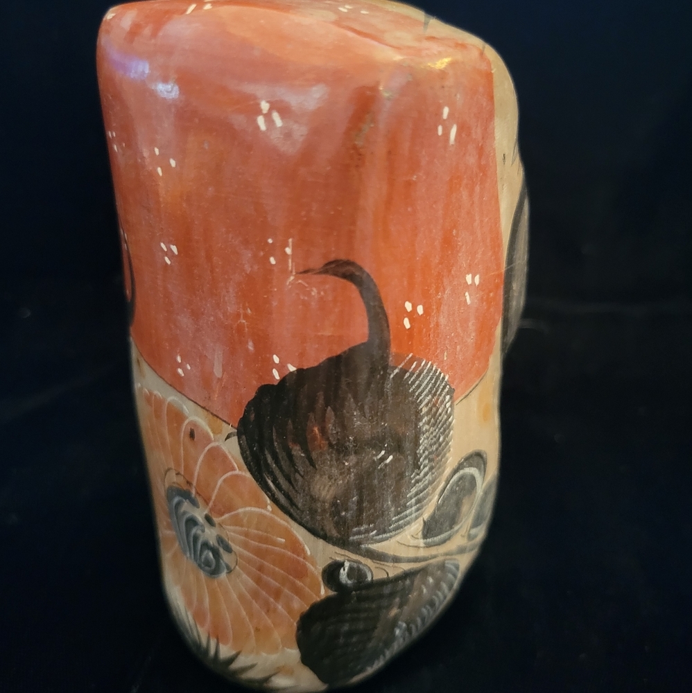 Tonola Mexican Pottery Owl - Picture 3 of 13